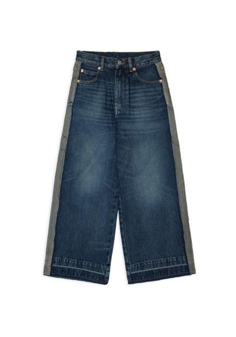 Jeans a gamba ampia MM6 KIDS MAISON MARGIELA | M61038 MM08EM601